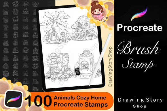 100 Procreate Kawaii Doodle Stamps Brush: Creative Potential and Common Pitfalls