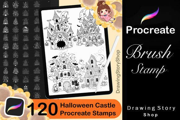 120 Procreate Halloween Castle Stamps: A Digital Artist’s Guide