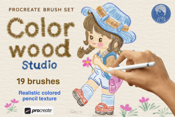 ColorWood Studio Brush Set for Procreate: A Review for Digital Artists