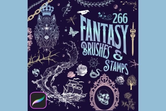 Procreate Fantasy Brushset: Your Creative Companion for Diverse Art Projects
